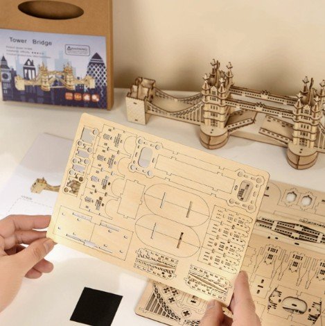 Đồ chơi gỗ  thông minh lắp ráp mô hình