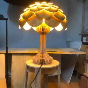 Đèn Gỗ Decor Cao Cấp Pinetop™ | Đèn Gỗ Để Bàn Mộc An An