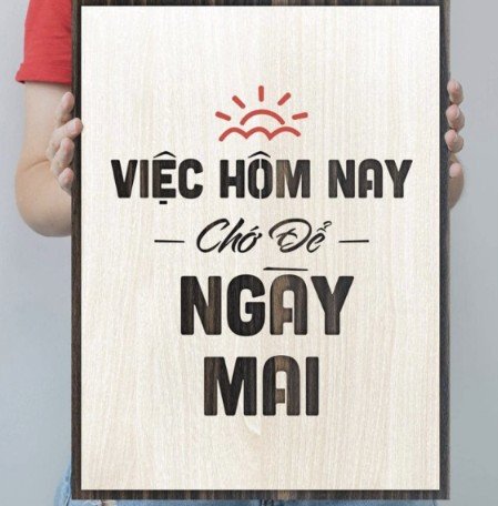 các mẫu tranh line art tạo động lực làm việc